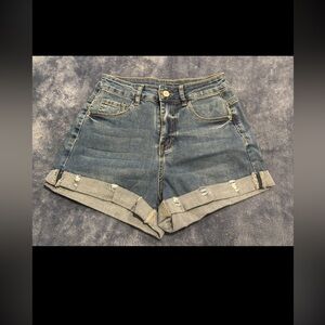 NWOT Women's Blue Denim Jean Shorts